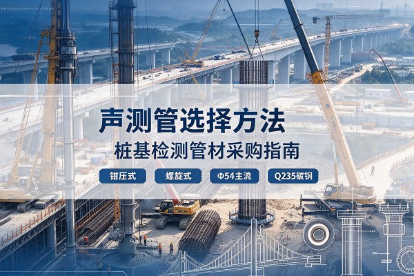 册亨声测管选型标准