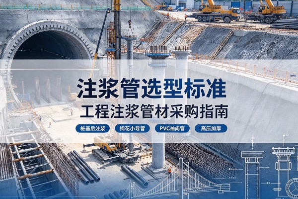 册亨注浆管选型标准